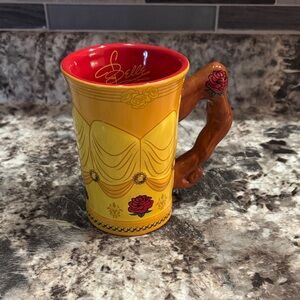 Disney Belle Yellow and Red Mug